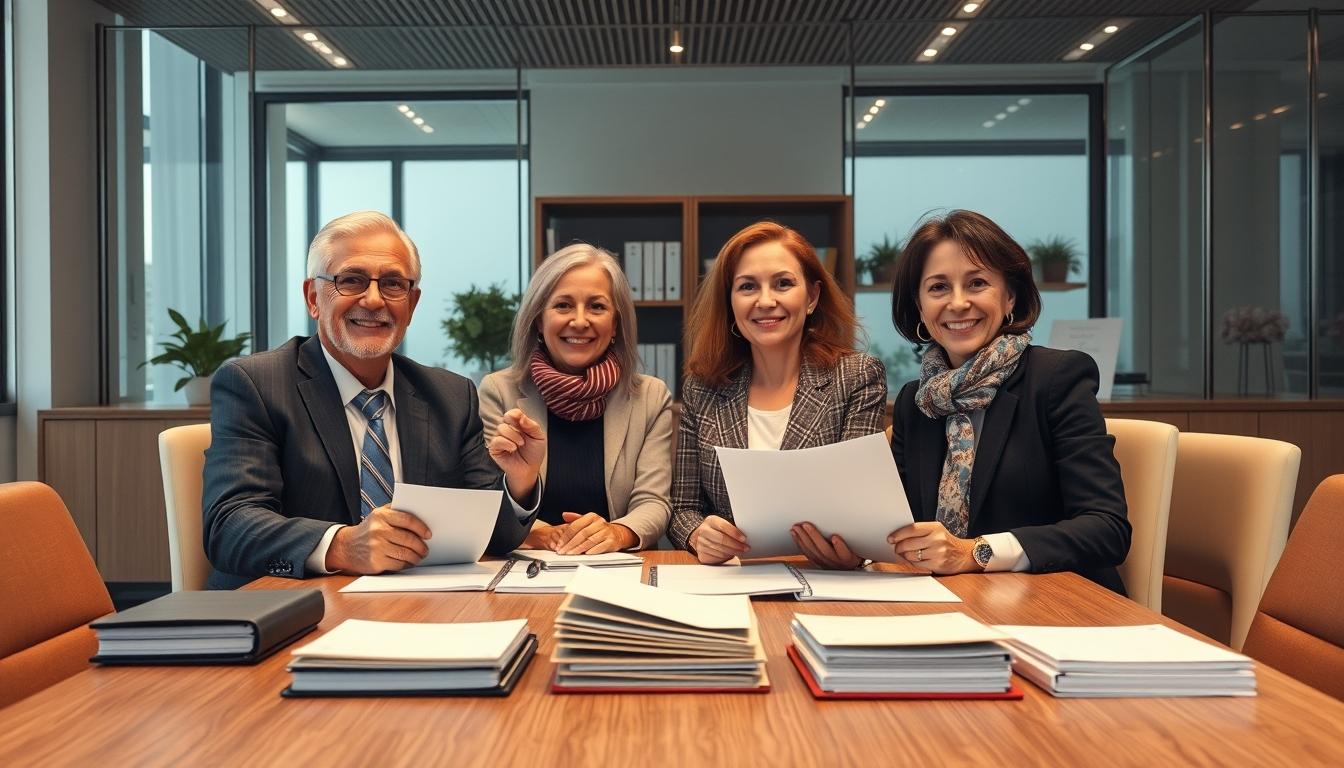 Senior legal support team